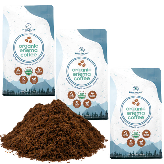 PremiumEnema Organic Enema Coffee 3-Pack