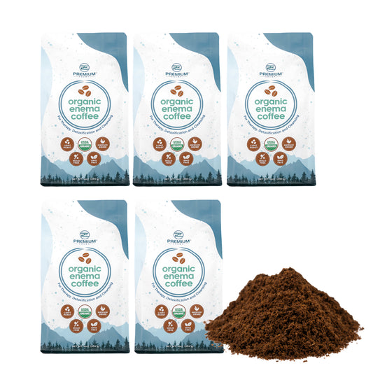 PremiumEnema Organic Enema Coffee 5-Pack